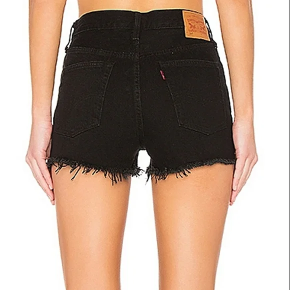 Levi's 501 High Rise Shorts - Picture 2 of 10
